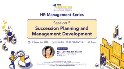 HR Management Series | Session 5: Succession Planning and Management Development