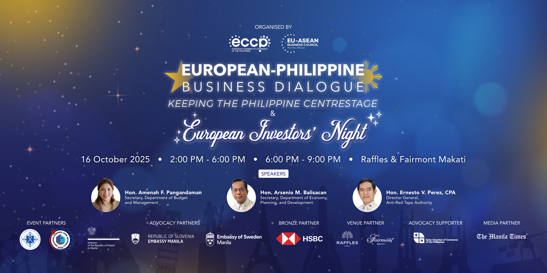 2025 European-Philippine Business Dialogue and European Investors’ Night