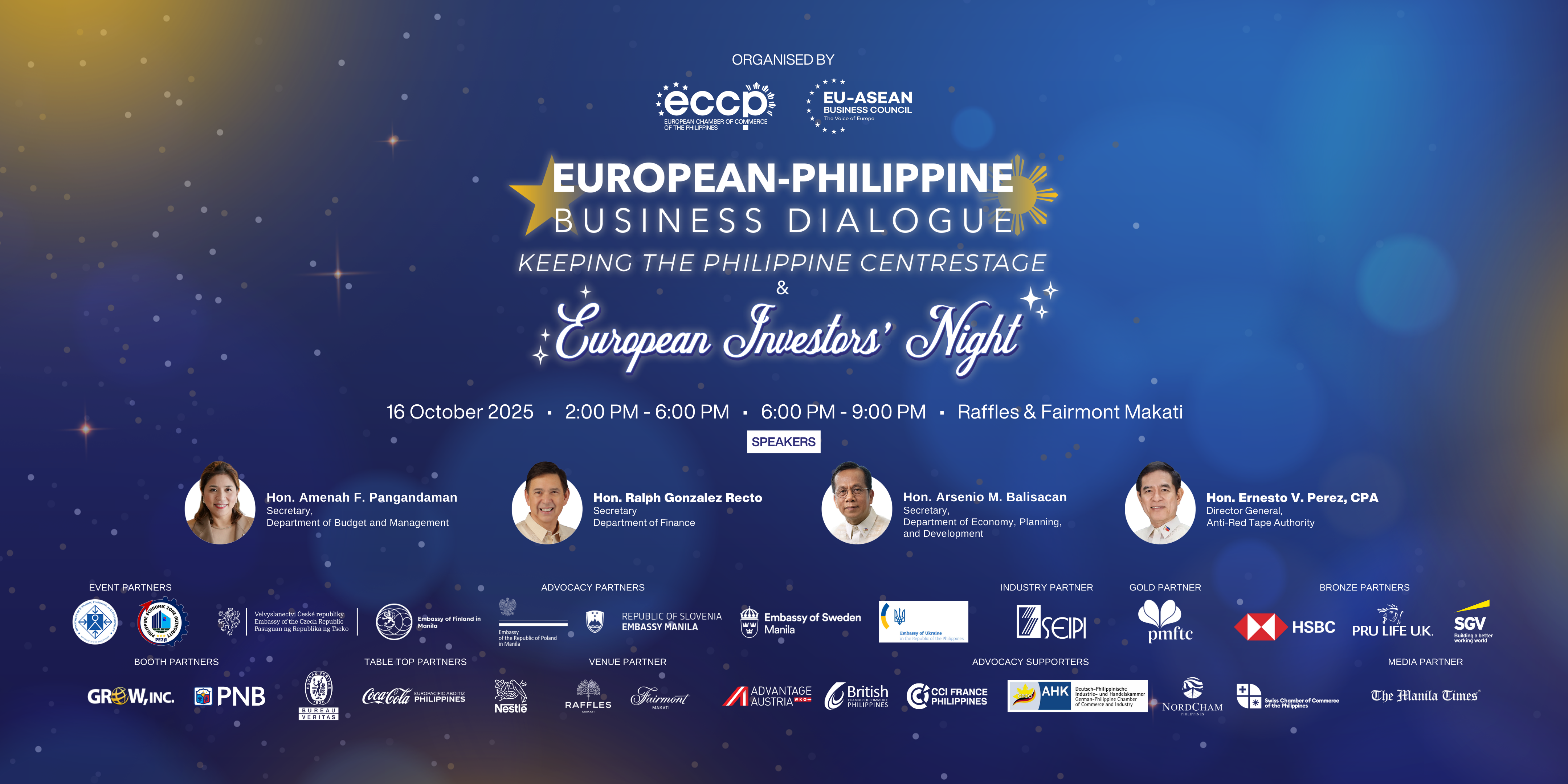 2025 European-Philippine Business Dialogue and European Investors’ Night