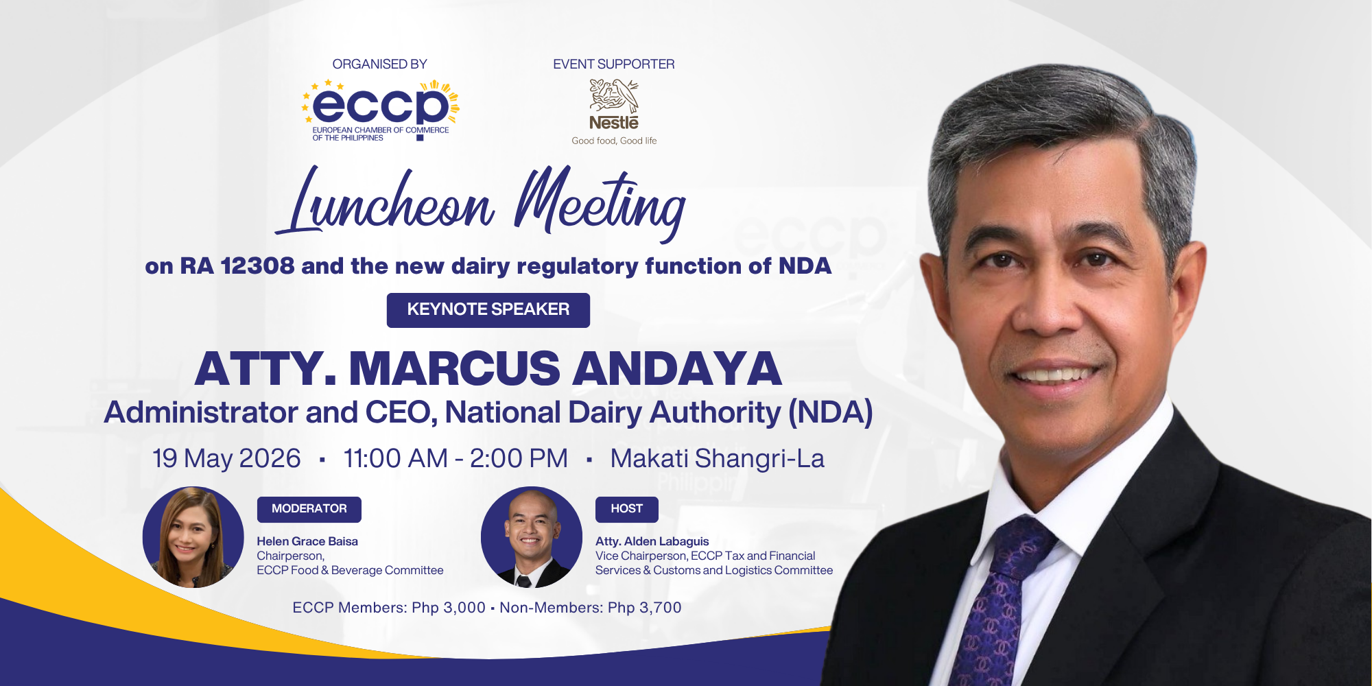ECCP Luncheon Meeting with NDA