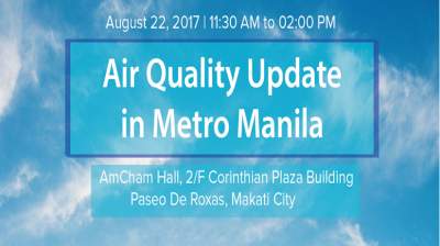Air Quality Update in Metro Manila