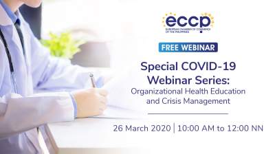 Special COVID-19 Webinar on Organizational Health Education and Crisis Management