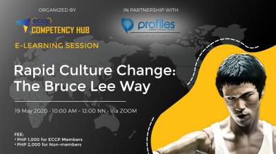 ECCP e-Learning Session | Rapid Culture Change: The Bruce Lee Way