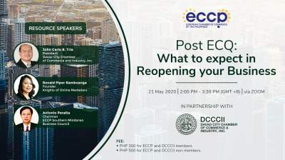 Post ECQ: What to Expect in Reopening your Business