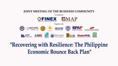 RECOVERING WITH RESILIENCE: The Philippine Economic Bounce Back Plan