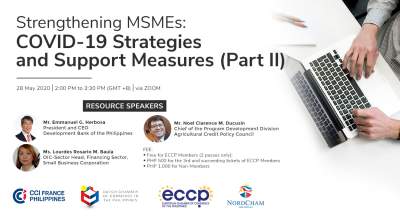 Strengthening MSMEs: COVID-19 Strategies and Support Measures (Part II)