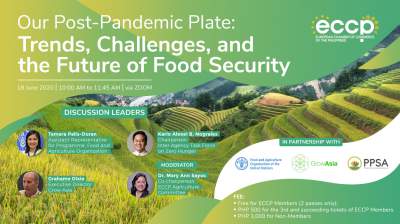 Our Post-Pandemic Plate: Trends, Challenges, and the Future of Food Security