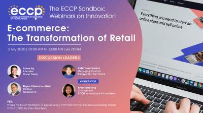The ECCP Sandbox: Webinars on Innovation E-commerce: The Transformation of Retail