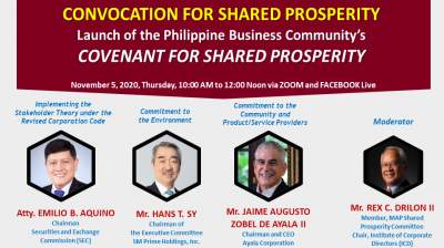 Convocation for Shared Prosperity