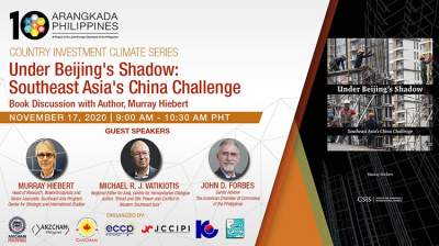 Book Discussion on Under Beijing’s Shadow: Southeast Asia’s China Challenge