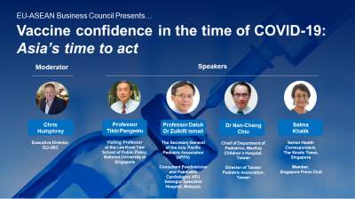 EU-ABC Webinar: Vaccine Confidence in the time of COVID-19: Asia's time to act