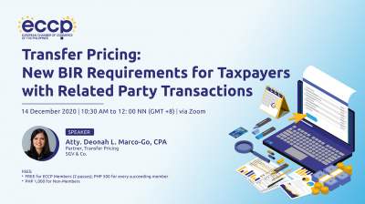 Transfer Pricing: New BIR Requirements for Taxpayers with Related Party Transactions