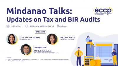 Mindanao Talks: Updates on Tax and BIR Audit