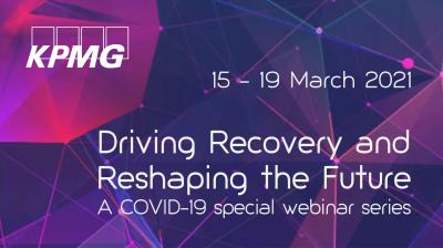 Driving Recovery and Reshaping the Future A COVID-19 special webinar series