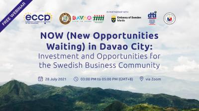 NOW in DAVAO: Investment and Opportunities for the Swedish Businesses