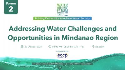 WCF 2021 Series: Addressing Water Challenges and Opportunities in Mindanao Region