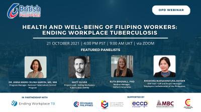 The Health and Well Being of Filipino Workers: Ending Workplace TB