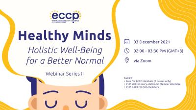 Healthy Minds: Holistic Well-Being For a Better Normal | Webinar Series II