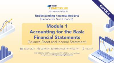 Accounting for the Basic Financial Statements Module (Balance Sheet & Income Statements | Batch 2