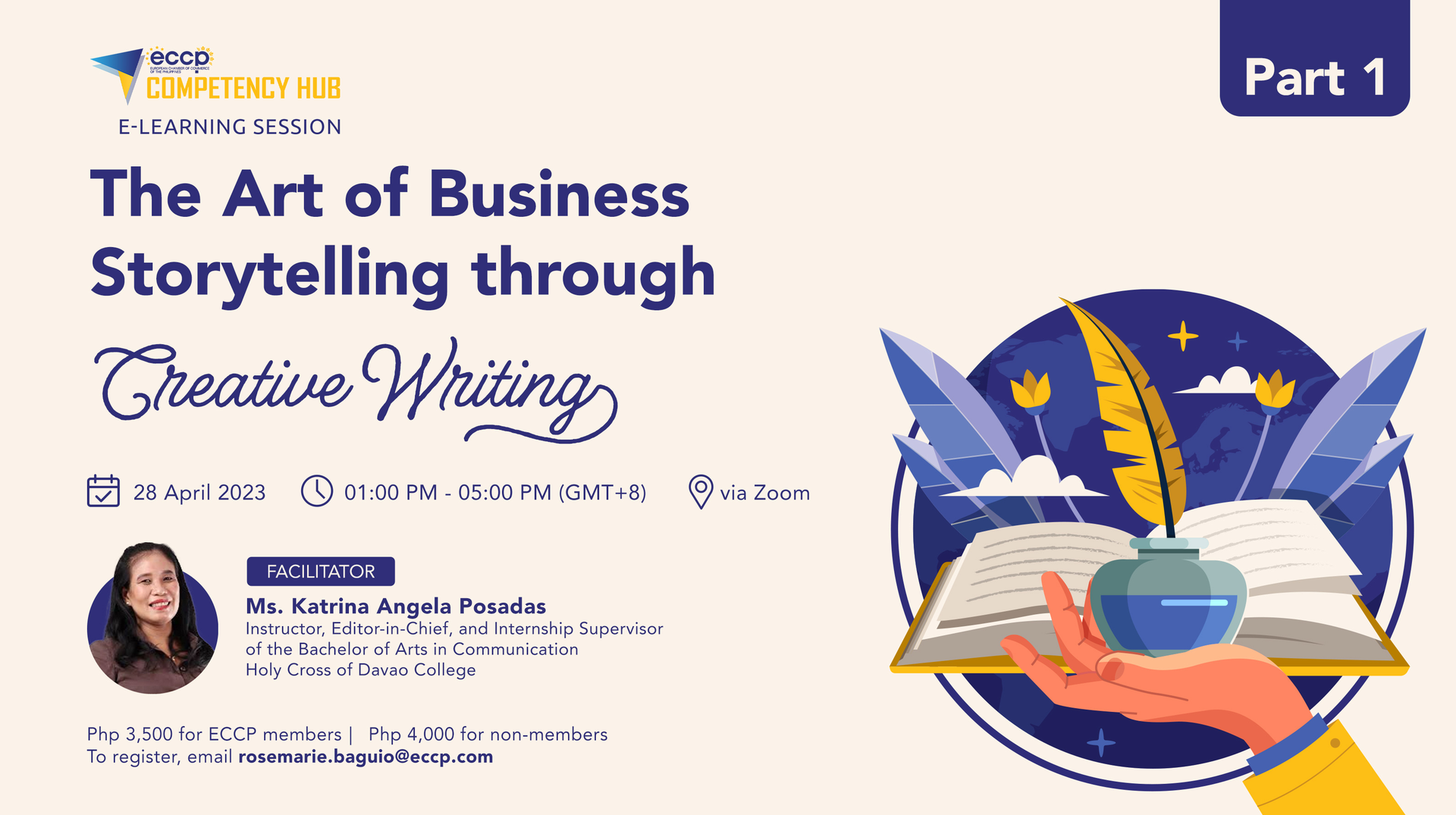 describe business writing as the creative writings