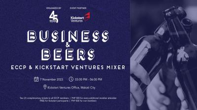Business & Beers: ECCP and Kickstart Ventures Mixer