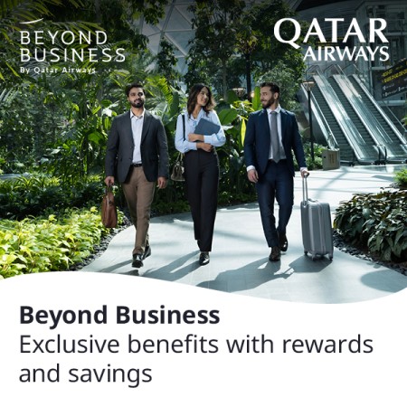 Make smart savings on your business travel with Qatar Airways Beyond Business Program