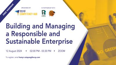 [Free Webinar] Building and Managing a Responsible and Sustainable Enterprise