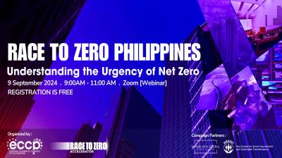 Race To Zero: Understanding the Urgency of Net Zero Webinar