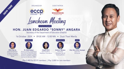 ECCP Luncheon Meeting with DepEd Secretary Hon. Juan Edgardo "Sonny" Angara