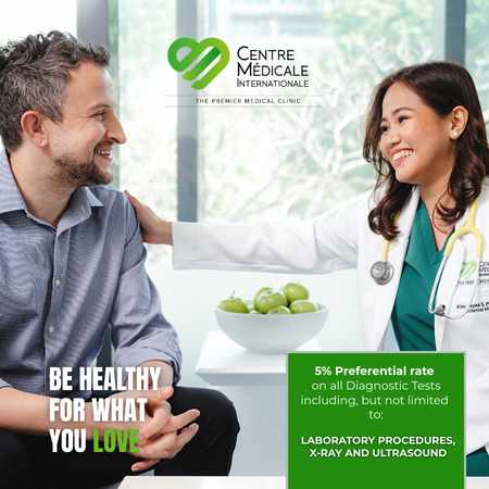 CMI Perk for ECCP Members: 5% Preferential Rate on Diagnostic Tests