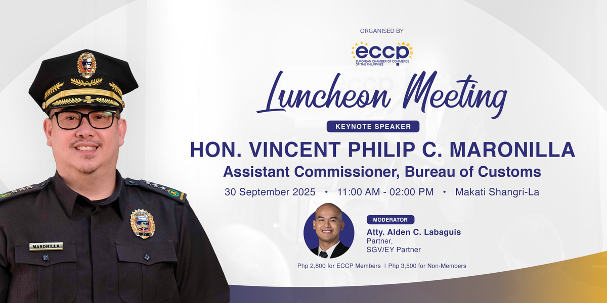 ECCP Luncheon Meeting with BOC Asst. Commissioner Maronilla
