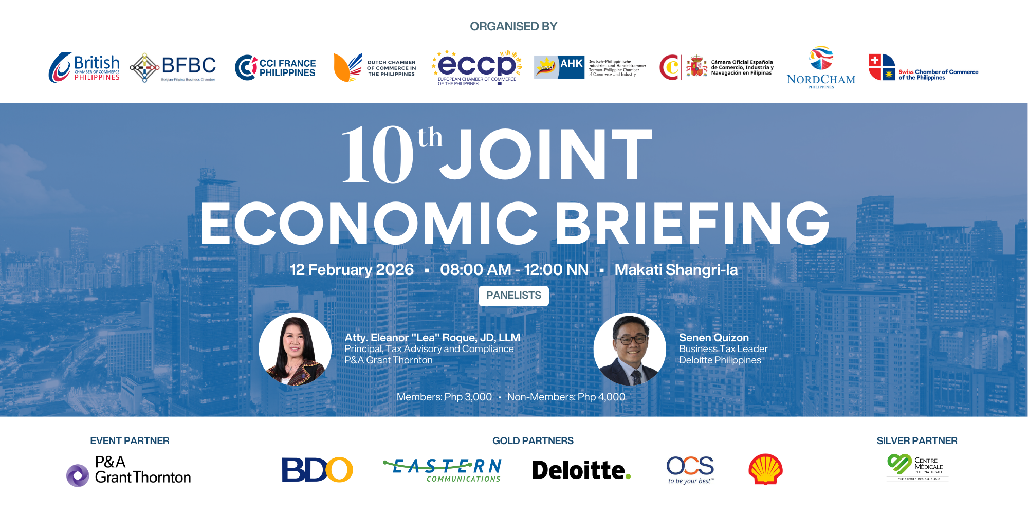 10th Joint Economic Briefing