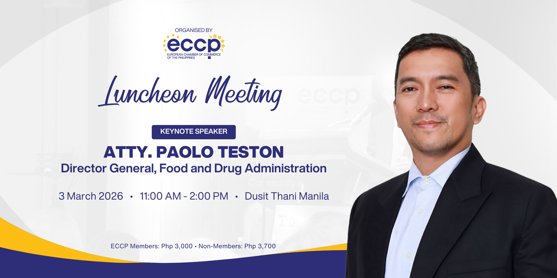 ECCP Luncheon Meeting with FDA