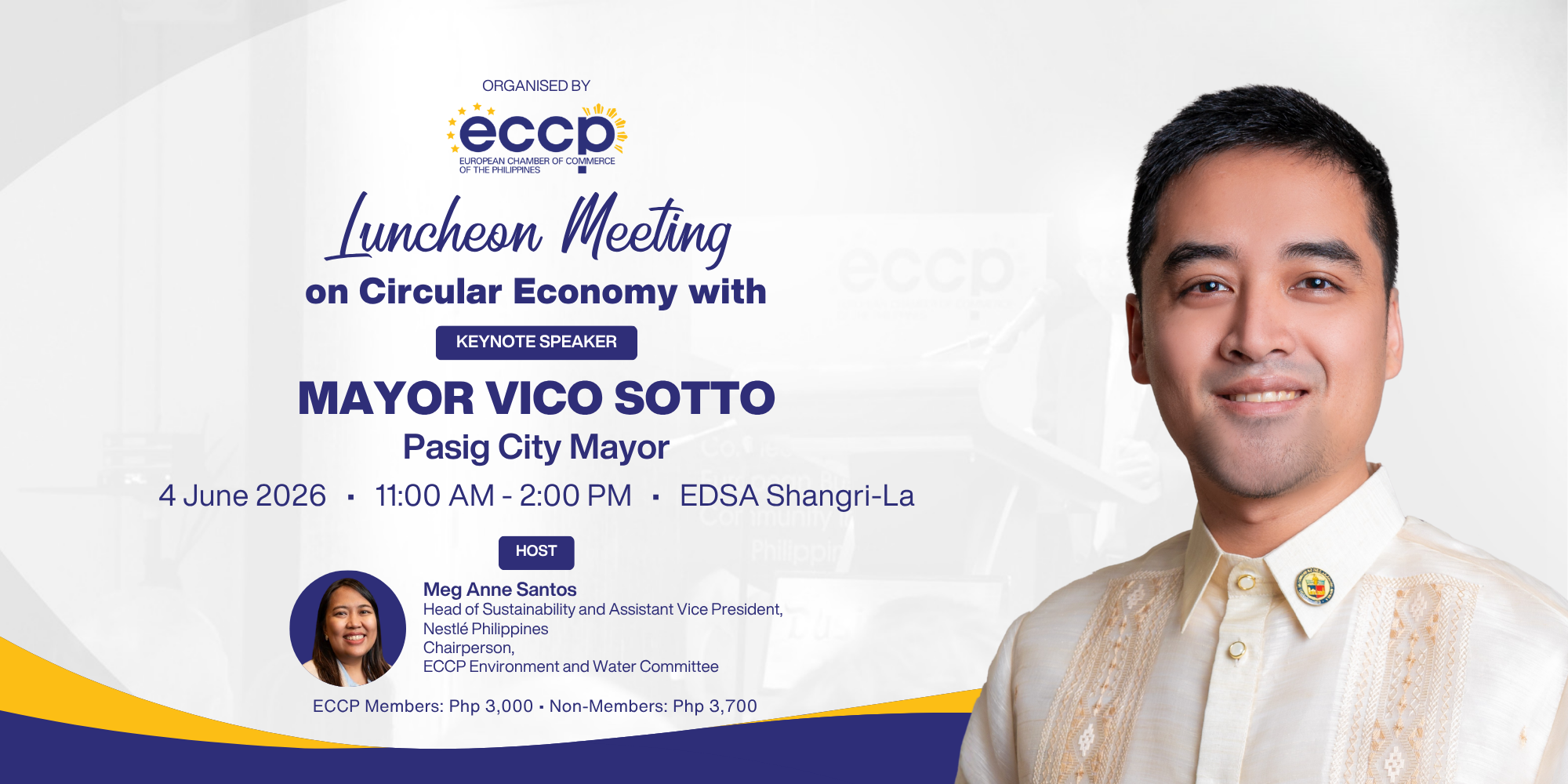 ECCP Luncheon Meeting with Mayor Vico