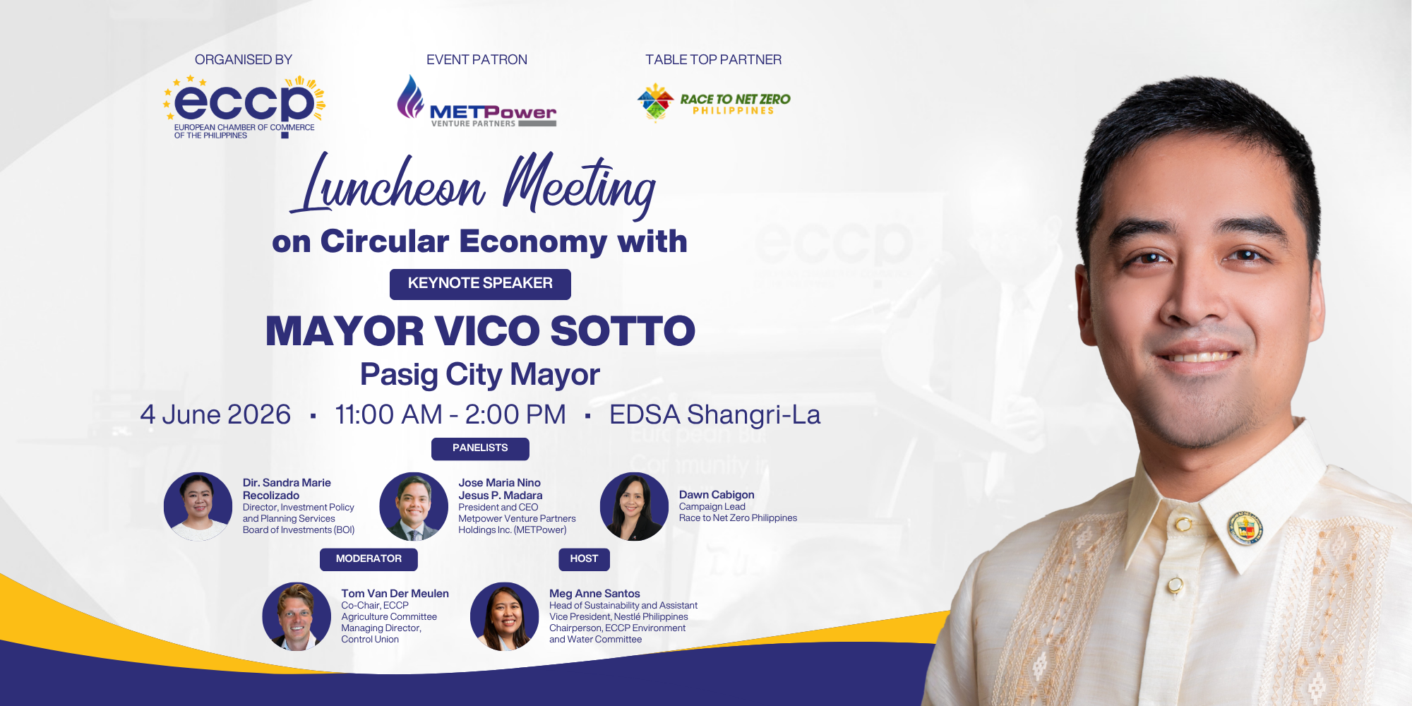 ECCP Luncheon Meeting with Mayor Vico