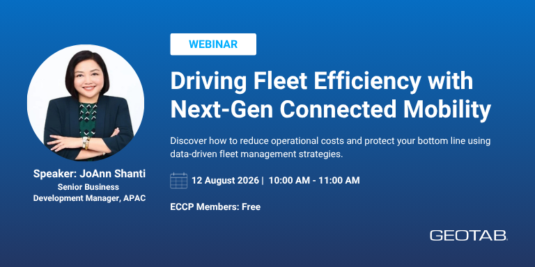 Driving Fleet Efficiency with Next-Gen Connected Mobility