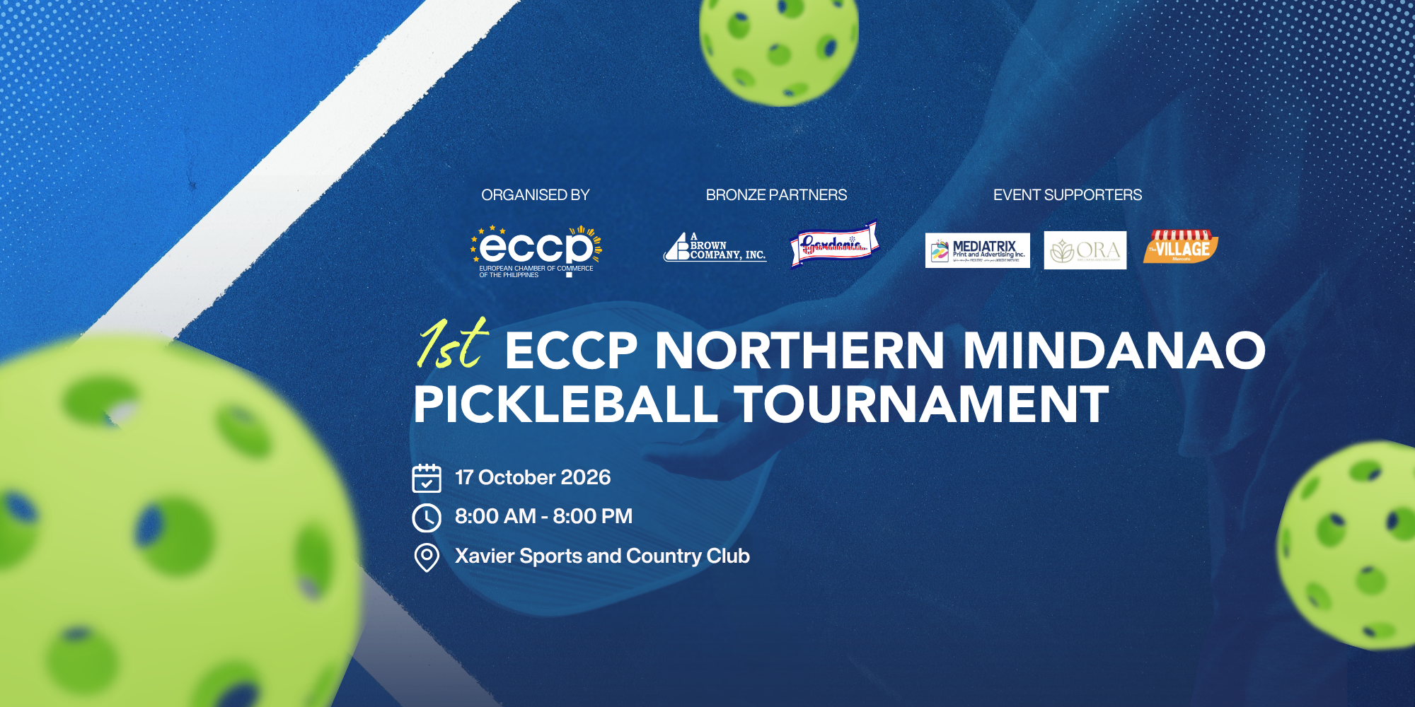 1st ECCP Northern Mindanao Pickleball Tournament