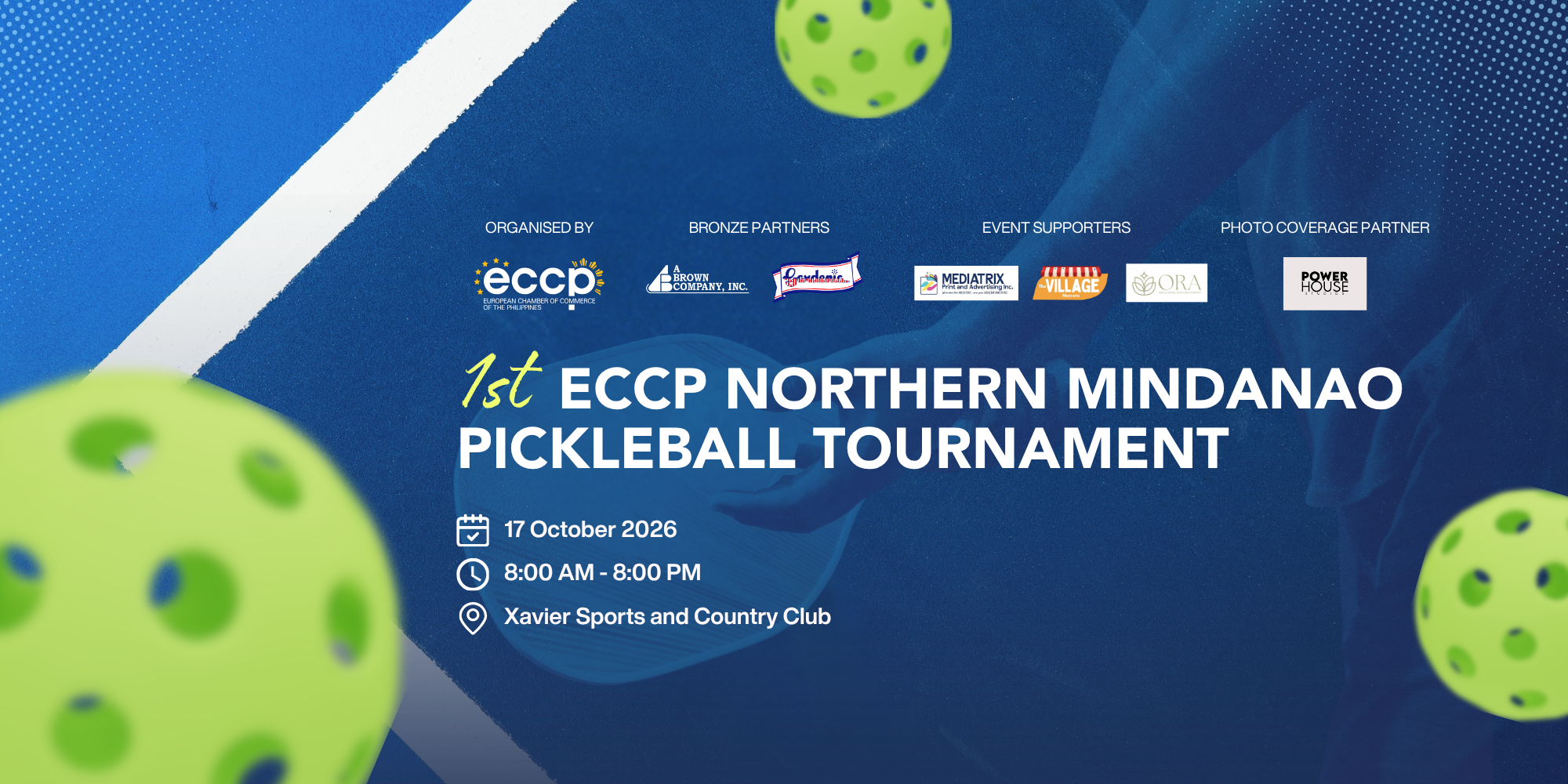 1st ECCP Northern Mindanao Pickleball Tournament