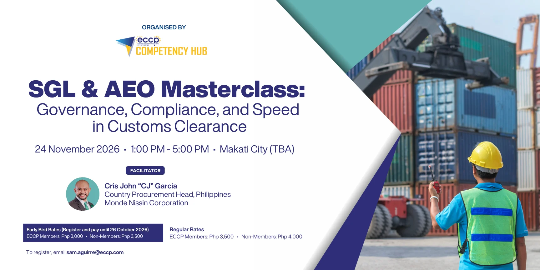 SGL & AEO Masterclass: Governance, Compliance, and Speed in Customs Clearance