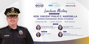 ECCP Luncheon Meeting with BOC Asst. Commissioner Maronilla